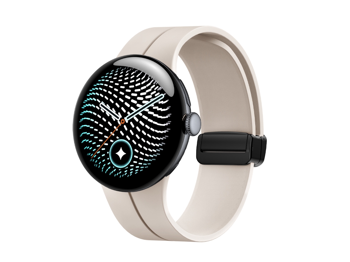 Bracelete Em Silicone Para Google Pixel Watch 5 41mm (luz Das Estrelas)