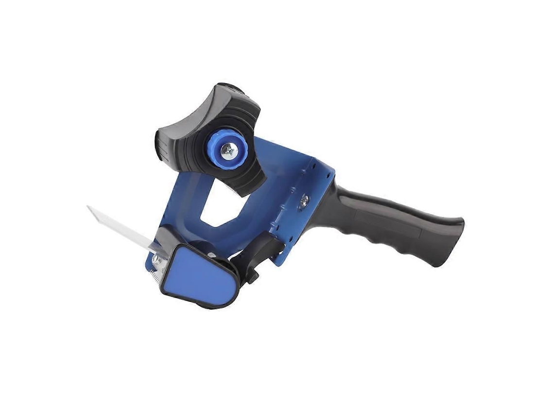 Pistola Dispensadora De Fita Adesiva Para Fechamento Caixas E Embalagens, Cor Laranja, Corte .