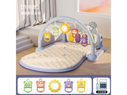 Andador com Piano de Pedal para Bebês, Óculos de Ginástica Azul Recarregáveis YUNZII
