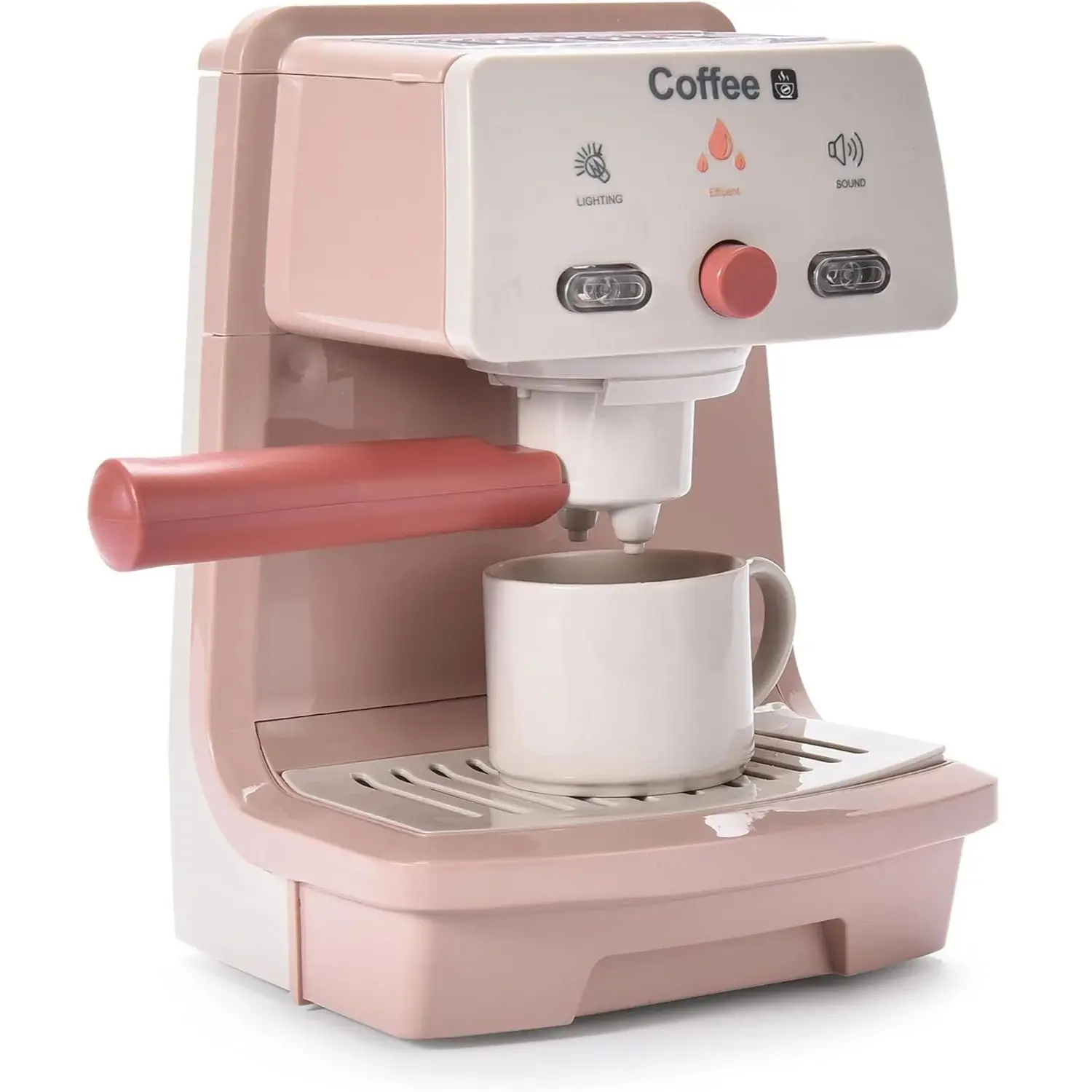 Máquina De Café De Brinquedo, Simulação Interativa, Com Luzes E Efeitos Sonoros.