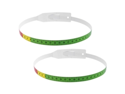 Conjunto De 2 Fitas Métricas Para Medir A Cabeça Do Bebê, Em Plástico Preciso Para Acompanhar O Crescimento E Realizar