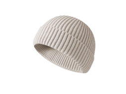 Gorro de lã grossa com aba para mulheres e homens | S/BRAND