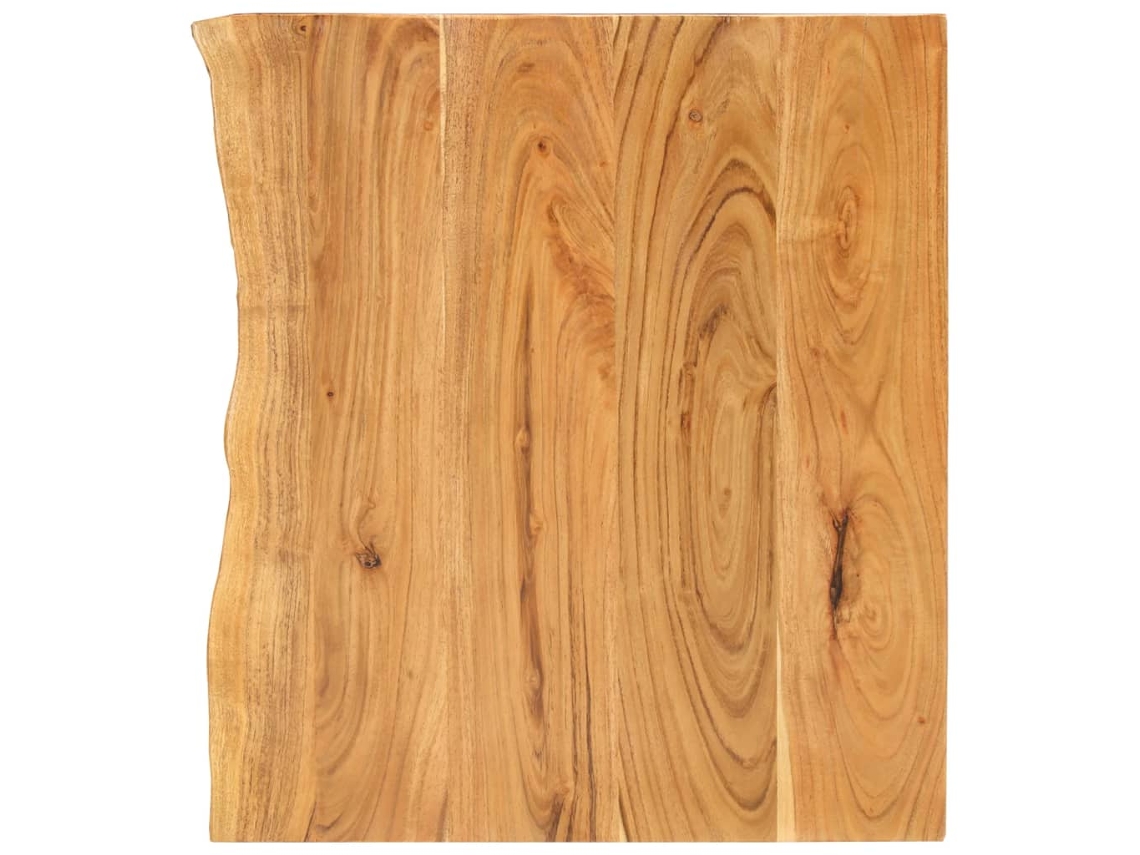 Vidaxl Tampo P/ Móvel Toucador Wc 80x52x2,5 Cm Madeira Acácia Maciça