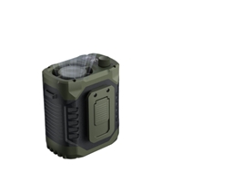 Laxiscreed Ventilador Portátil De Cintura Para Arrefecimento Ao Ar Livre Em Dias Quentes