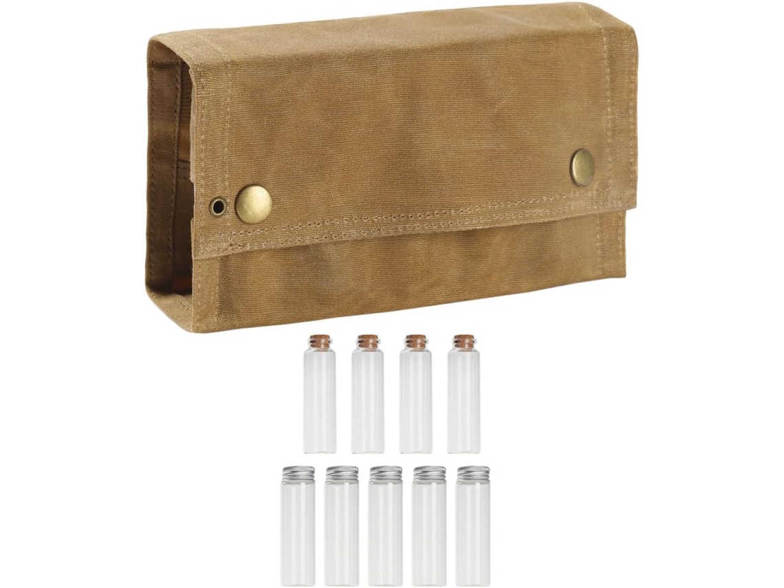 Kit de Temperos para Camping com 9 Frascos SFUSHOS