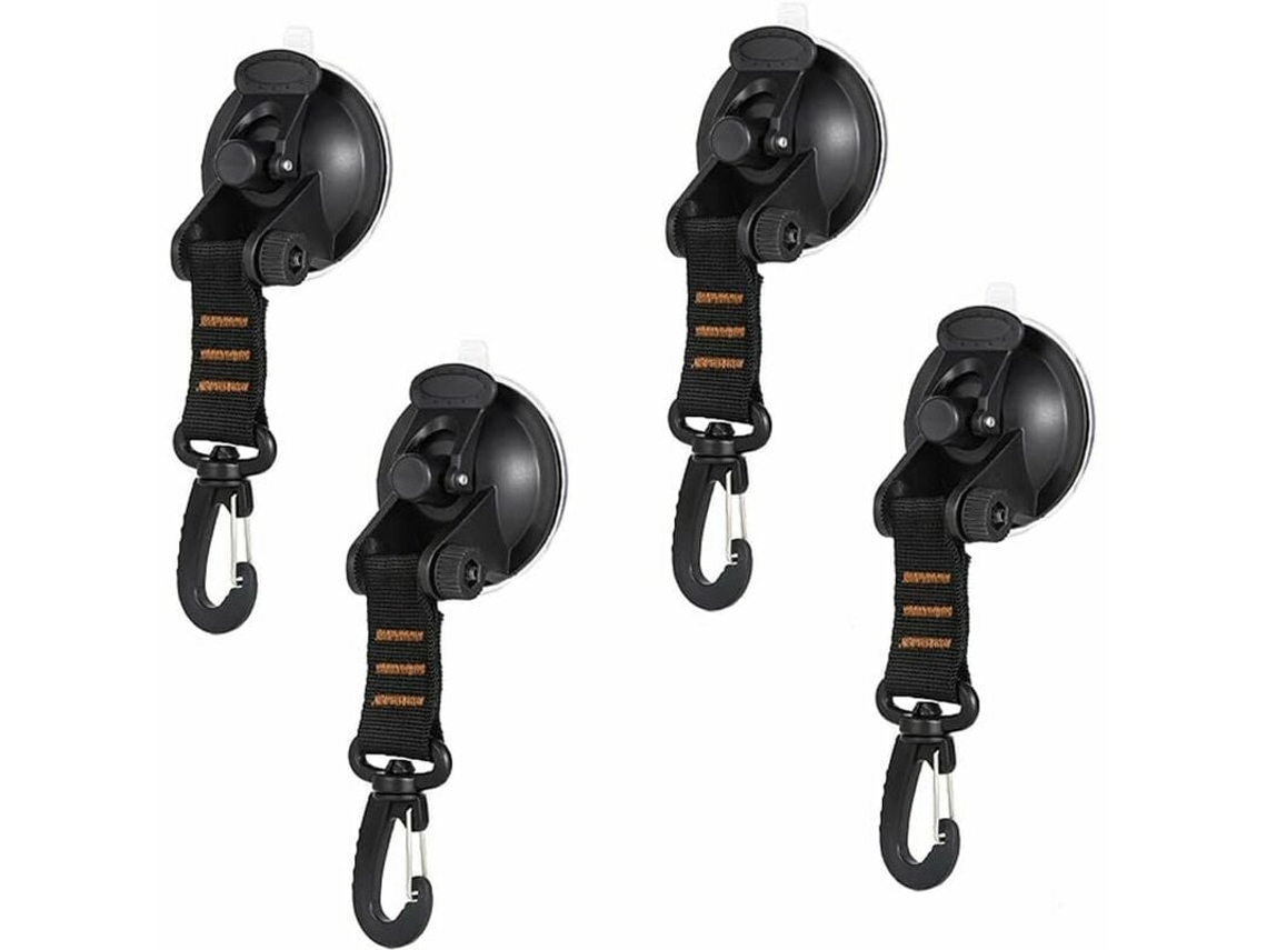 Ventosa De Fixação Segura, Ventosas Resistentes Com Grande Capacidade De Carga Para Equipamentos Camping E Utensílios Domésticos, Fácil Instalação