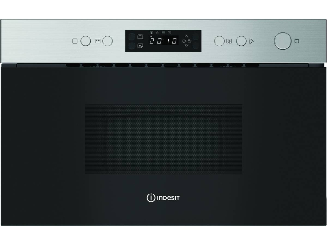 Micro-ondas Encastre INDESIT IM K12 X (22 L - Com Grill - Inox)