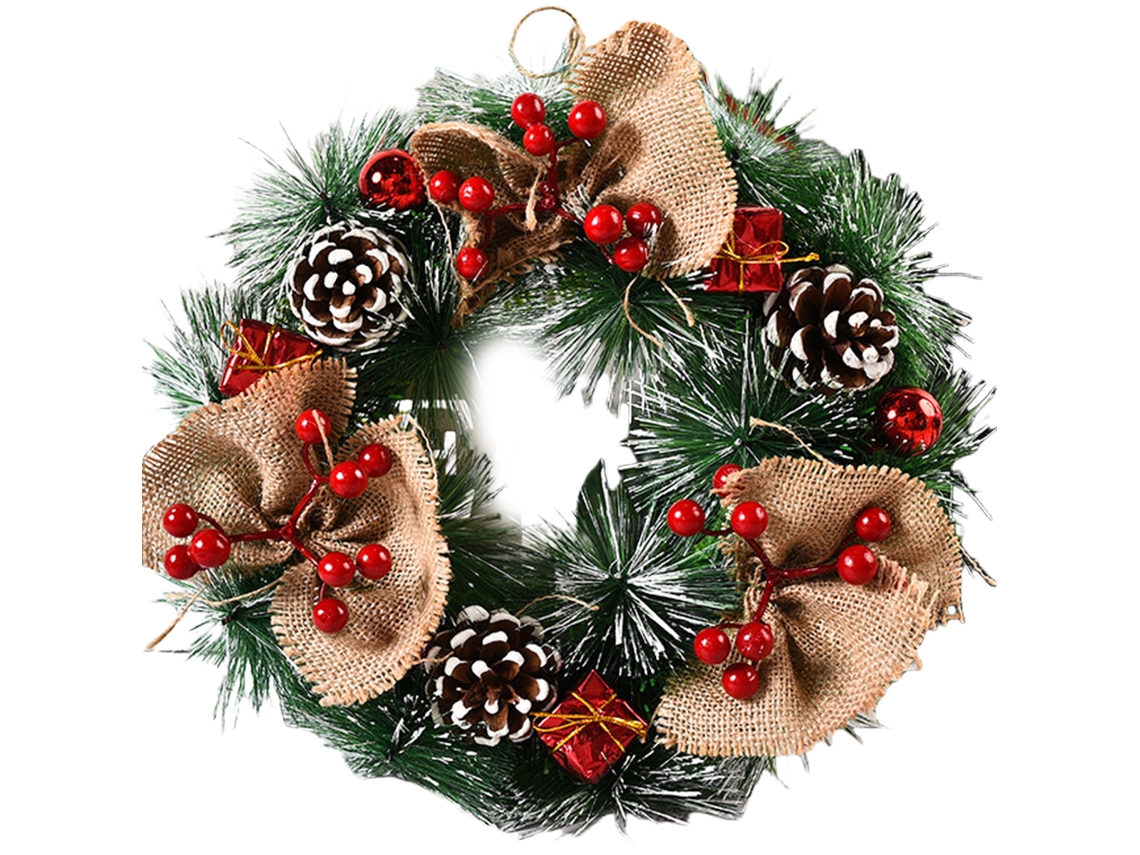 Grinaldas de Natal para Porta Decoração para Ação de Graças NEVEANCE
