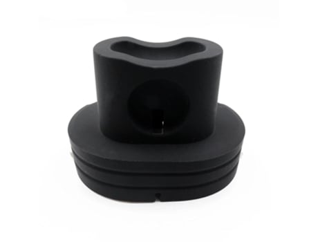 Carregador de Apple Watch SLOWMOOSE Suporte de Silicone 2 em 1 para Apple Watch com Airpods (Preto)