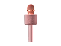 Microfone De Karaokê Sem Fio Bluetooth Portátil