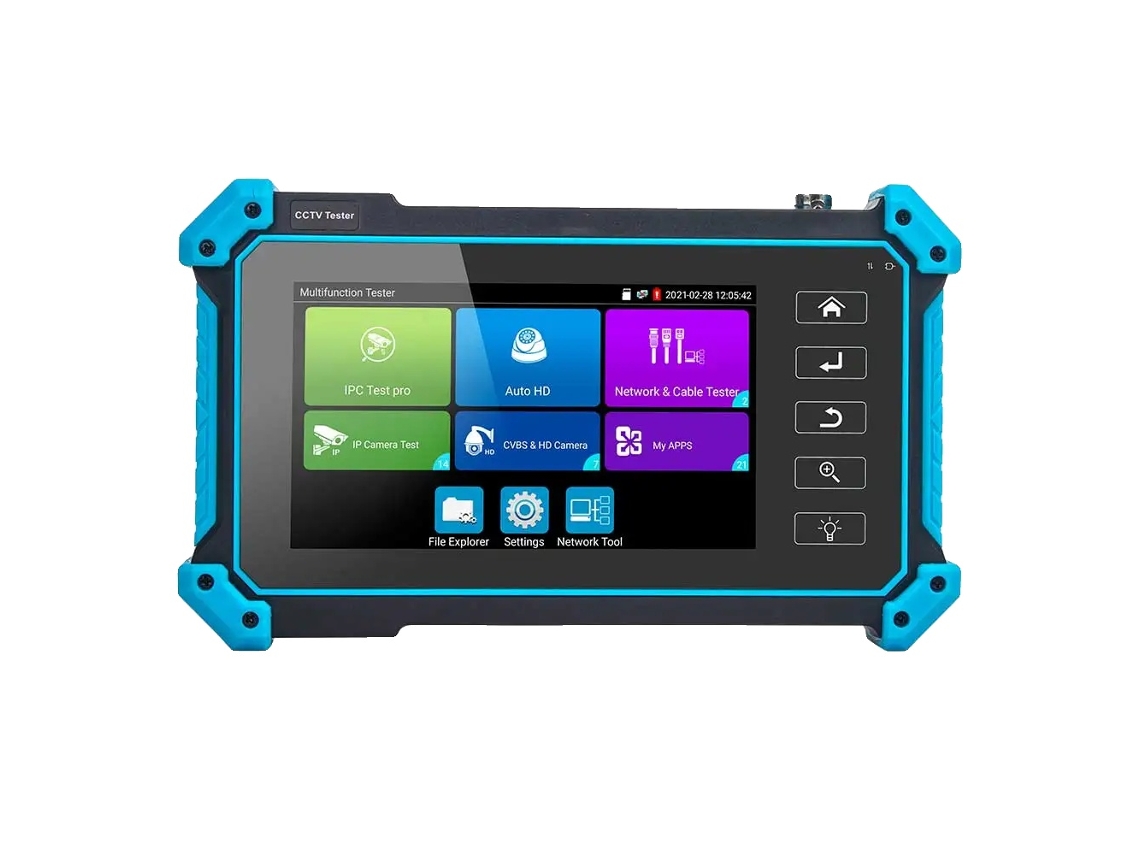 Testador De Câmera Ip, Display 4k, Funcionalidade De Teste De Cabos, Nf 715 Oem