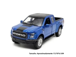 (f150 Azul) Miniatura De Carro Em Metal Fundido Na Escala 1:32