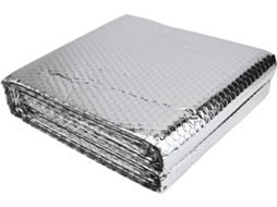 Chapa Refletora Dupla Face De Alumínio 5 X 60 Mm Para Radiador - M X Cm -
