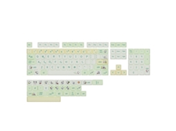 Lurelia Keycaps Profile Cartoon Pochacco Dog Dyesublimation Pbt Perfil Xda 135 Teclas Para Teclado Mecânico