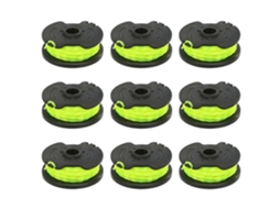 T9g Ht19 401 004 20 Conjunto de 9 Carretéis de Reposição para Cortador de Grama Hyper V0t Tough 40v Max