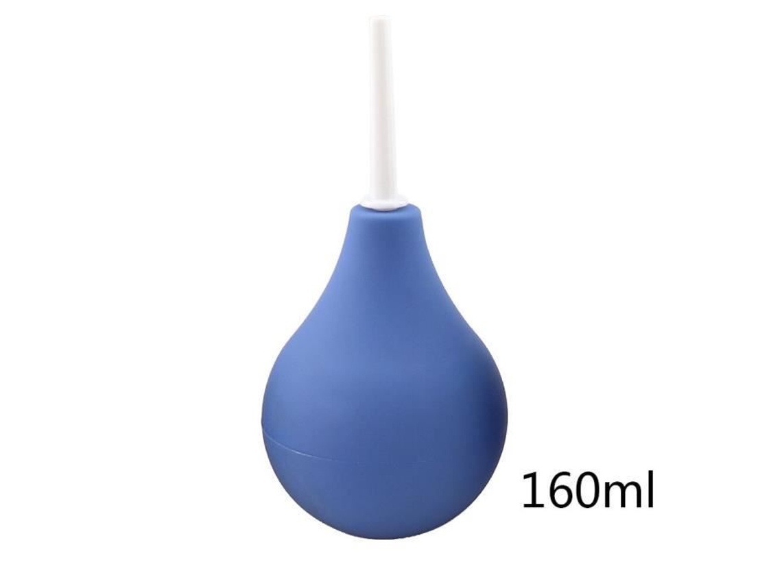Brinquedos Sexuais para Mulher-Homem Enema Tubo de Borracha de Limpeza Anal Portátil Lavadora Vaginal Anal Ducha Enema E1A2De9