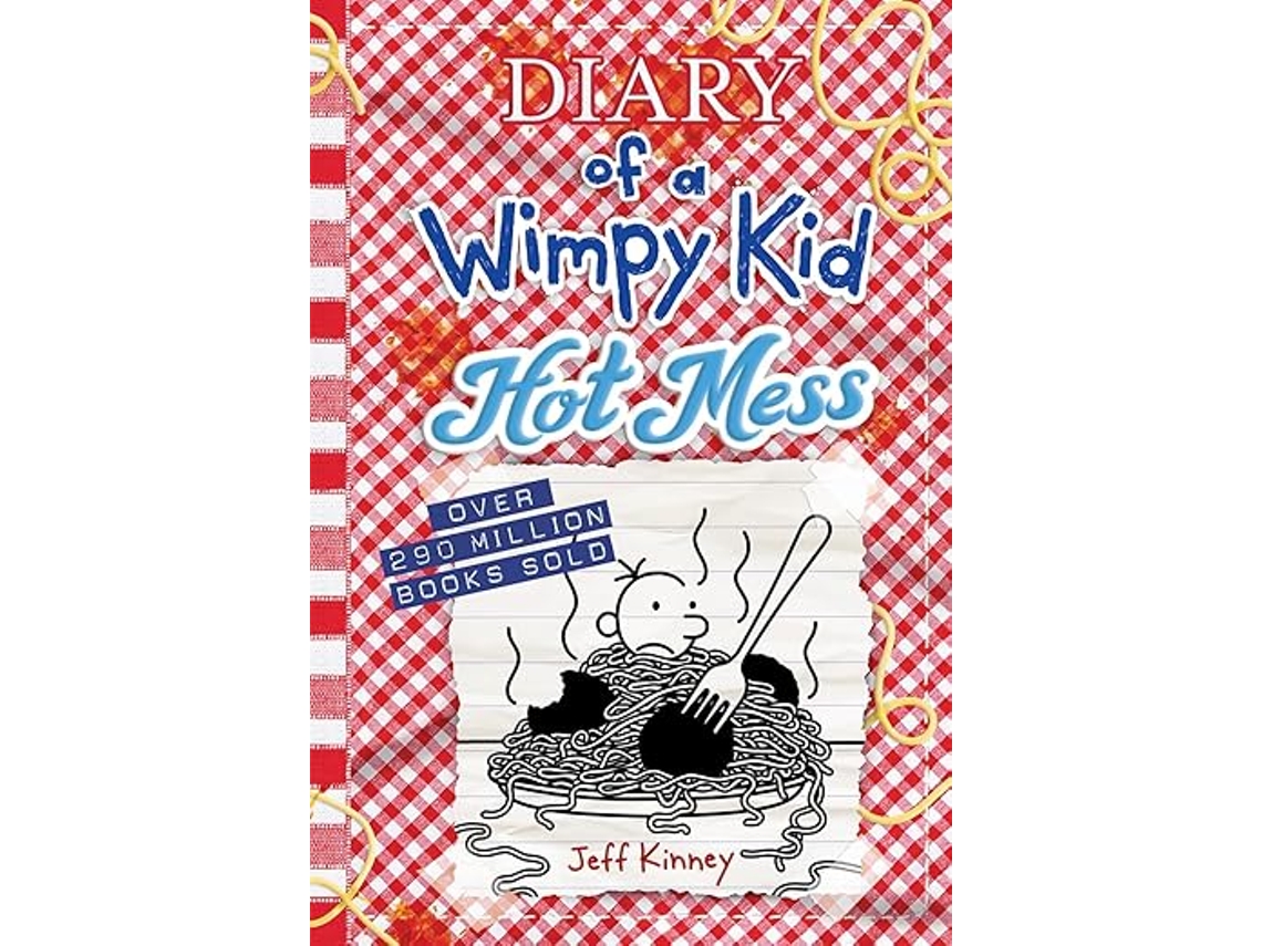 Livro Hot Mess - Volume 19 de Jeff Kinney (Inglês - Capa Dura)