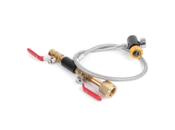 Kit De Conector Para Estação De Enchimento De Garrafas De Co2 Com Mangueira Ptfe De 60 Cm, 1/2 Polegada G Para Cilindros