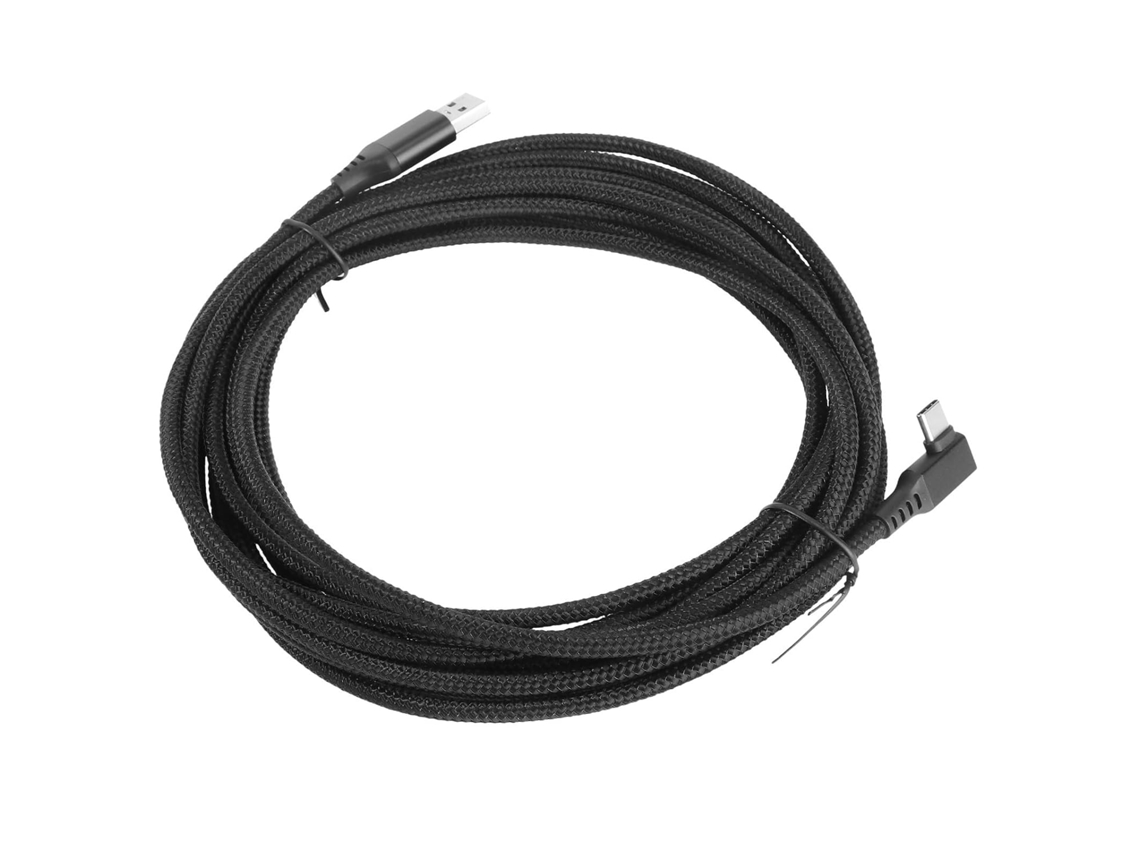 Cabo Usb Tipo C Em Ângulo Reto Para Computador Desktop E Celular