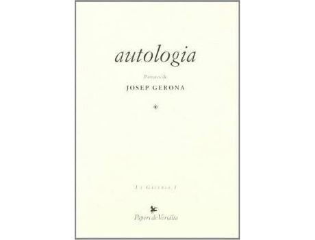 Livro Autologia : (pintures) de Josep Gerona (Espanhol)