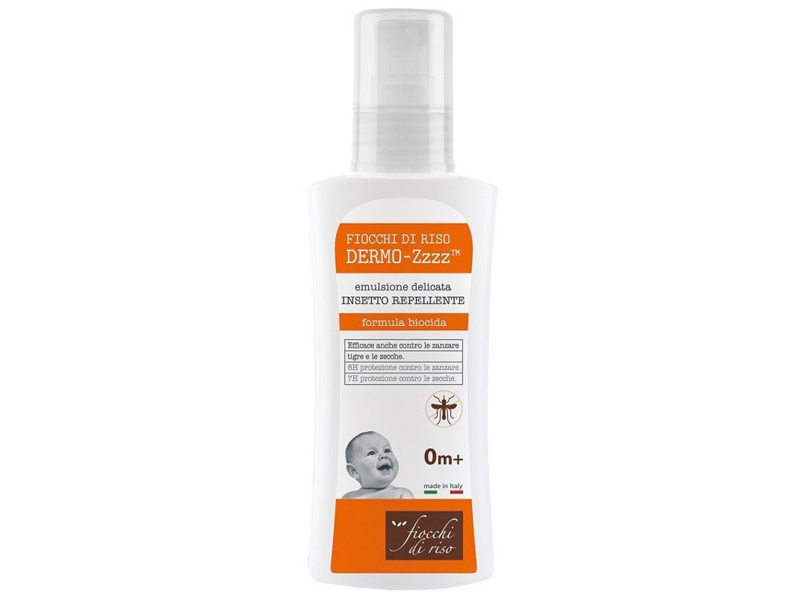Fiocchi Di Riso Dermo Zzzz Emulsão Repelente Delicada 0 Meses + 100 Ml Fiocchi Di Riso