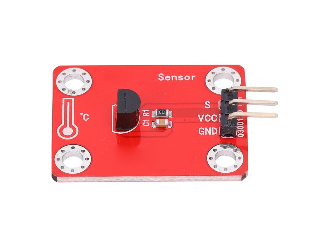 Laxiscreed Módulo Sensor De Temperatura (-50°c A +125°c) Para Raspberry Pi