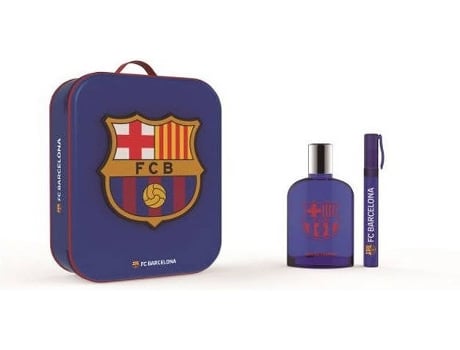 Coffret FC BARCELONA Eau de Toilette Spray 100 ml Set 3 Un 2019