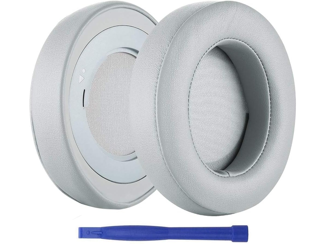 Almofadas de Substituição HEXINYIGJLY para Razer Kraken 7.1 V2 Capas em Pele Proteica Cinza