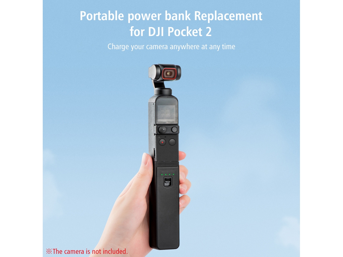 Acessórios Para Dji Pocket 2: Mango De Carga, Bateria Osmo E Estojo De Carga Portátil