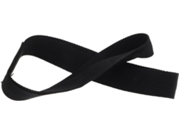 Preta Textile Alça com Loop Date, 40,5 cm x 2,5 cm, design versátil.