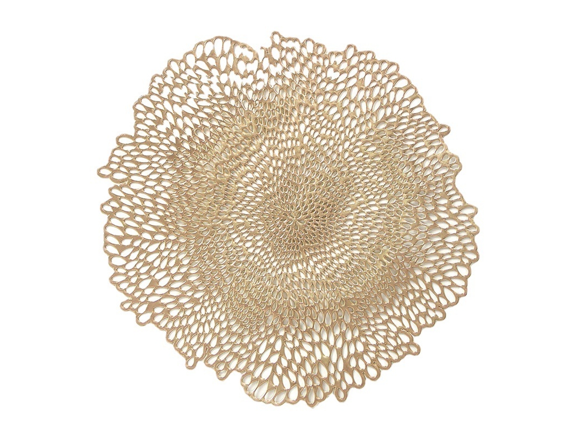 Conjunto de 4 Tapetes Protetores Isolantes Térmicos em Forma de Flor AQUAFORGE