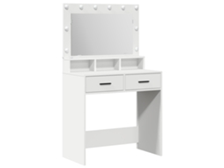 Conjunto 1 Vaidade Vidaxl Branco Derivados De Madeira (79 X 41 X 135 Cm)