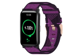 Pulseira De Nylon Trançado De 20 Mm Para O Relógio For Honor Es