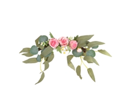 Laxiscreed Moldura Floral De Peónia Para Decoração De Interior E Casamentos