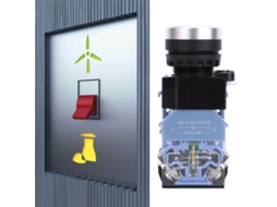 Interruptor Push button Auto blocante com Luz 24v