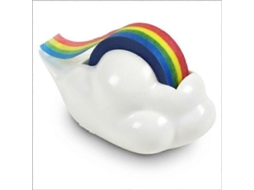 Dispensador De Fita Adesiva Decorativa Kawaii Arco-íris Para Mesa, Ideal Artesanato, Cartões E Planejamento.