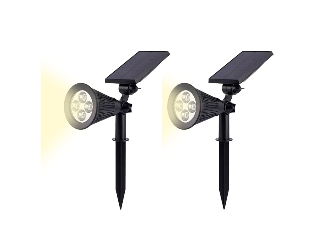 Unidades Luzes Solares Exteriores Led Para Iluminação De Jardim E Terraço