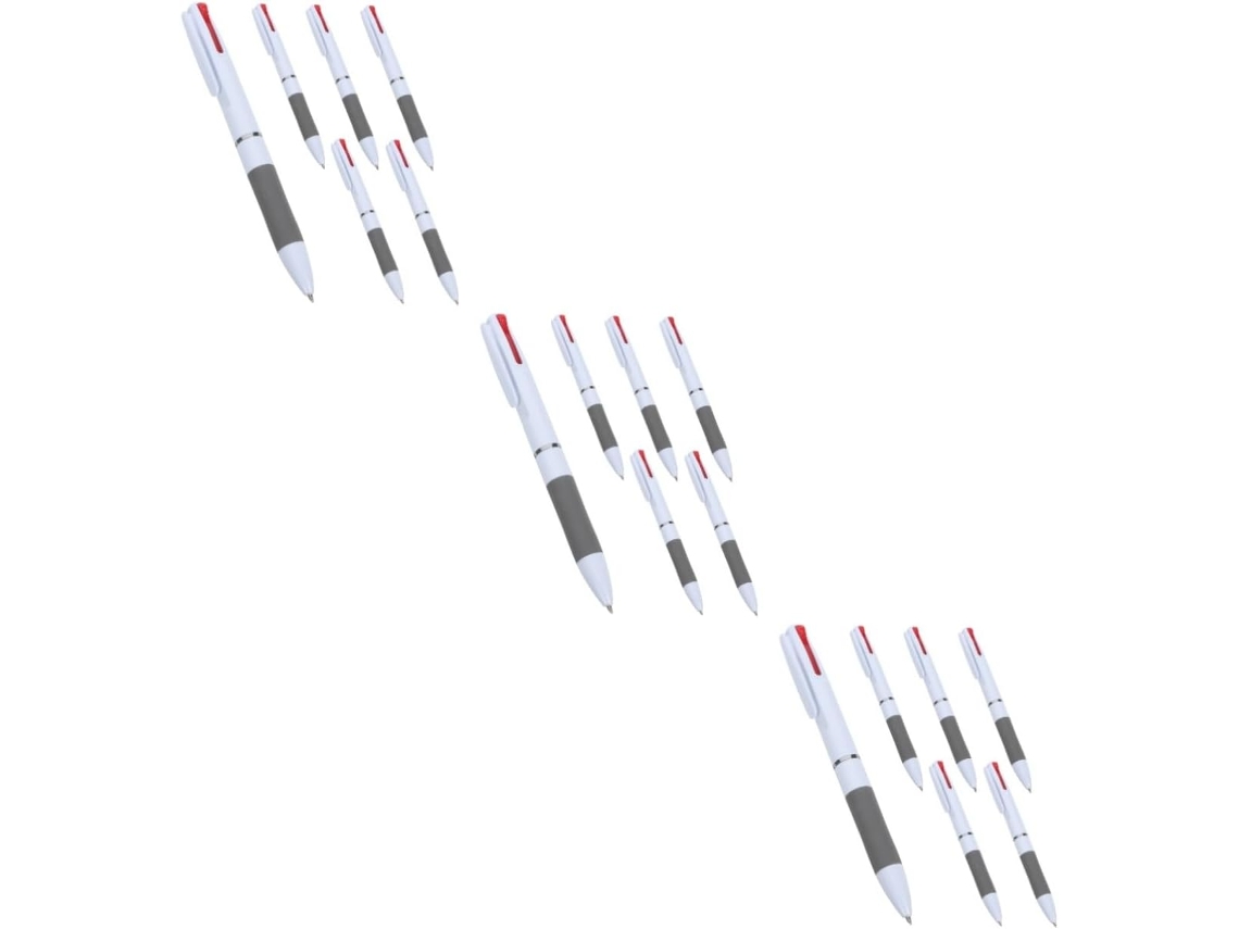 Osaladi Conjunto De 3 Canetas Esferográficas Portáteis Ergonômicas