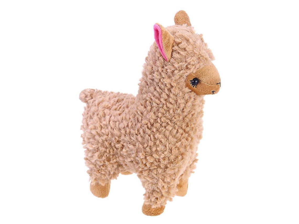 Pelúcia Alpaca Marrom, Brinquedo E Decoração