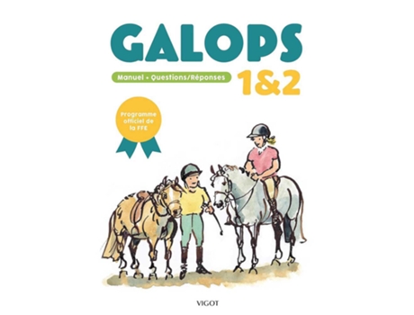 Livro Galops 1&2 Colorido VIGOT
