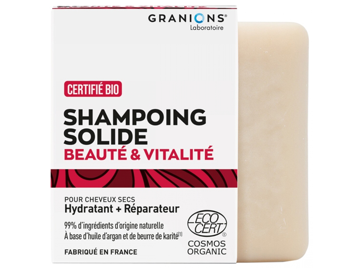 Shampoo Sólido Beleza e Vitalidade 80 G GRANIONS