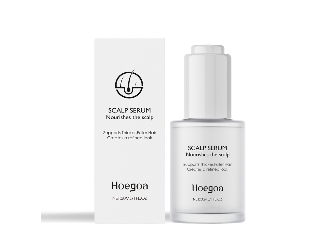Sérum Nutritivo Hoegoa para Cabelo, Hidratação e Brilho, Cuidado Delicado do Couro Cabeludo LAXISCREED