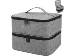 Bolsa Organizadora De Esmaltes, Comporta 30 Frascos (15ml) De Esmalte Para Unhas - Ideal Para Lâmpada Para Unhass