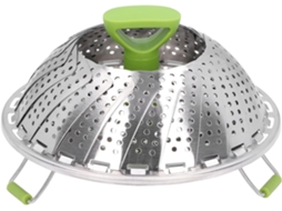 Vaporizador, Prateleira Dobrável Multifuncional De Aço Inoxidável Para Vapor, Utensílios De Cozinha E Jantar Zeuxo (tamanho Grande)