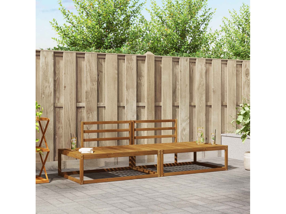 Vidaxl Conjunto De Sofás Para Exterior Natural