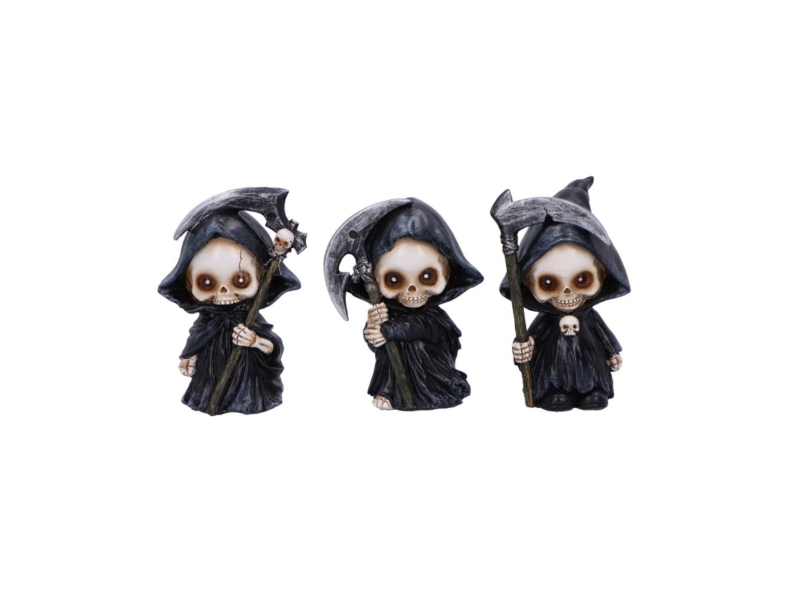 Figuras Pequeno Trio do Terror 9cm By NEMESIS NOW