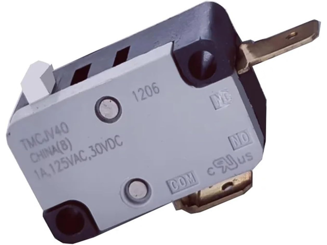 Tabhczqmy 2-interruptores De Ação Rápida Tamanho Médio Tmcjv40, Microinterruptor De 1a, 125v Ac, 30v Dc, 2 Pinos