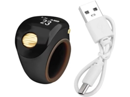 Mini Contador de Anéis Tipo C Recarregável com Tela OLED SFUSHOS