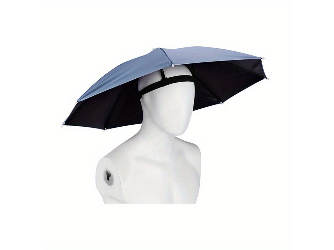Guarda chuva Dobrável Estilo Chapéu À Prova de Vento com Diâmetro de 69 Cm e Design Moderno Folhas de Carvalho, Multifuncional STELASPLEN