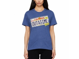 Rockinstone Back To The Future Movie Outa It Heather Royal Adult T-shirt Size:xxl